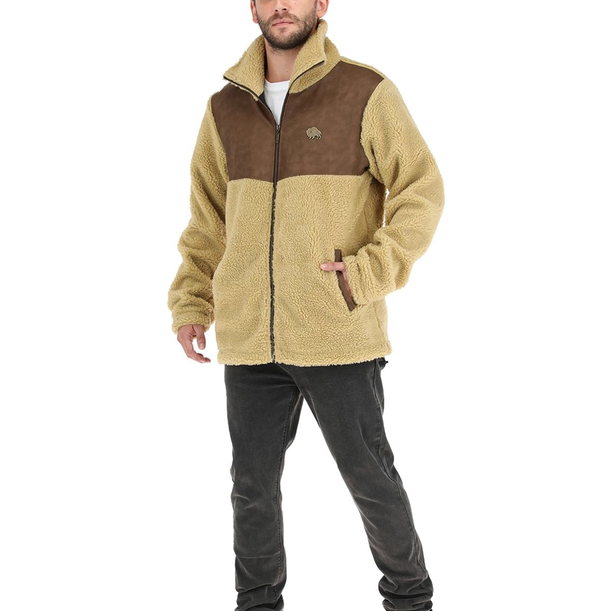 BUFFALO CHILE - Chaqueta Terrain Mostaza Hombre