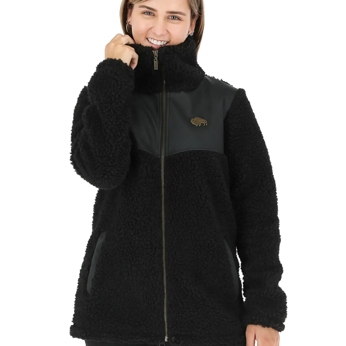 BUFFALO CHILE - Chaqueta Terrain Negro Mujer