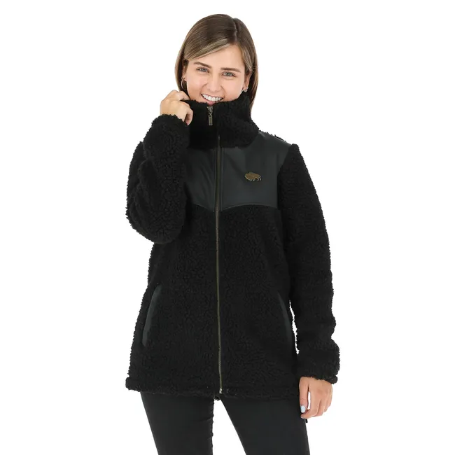 BUFFALO CHILE - Chaqueta Terrain Negro Mujer
