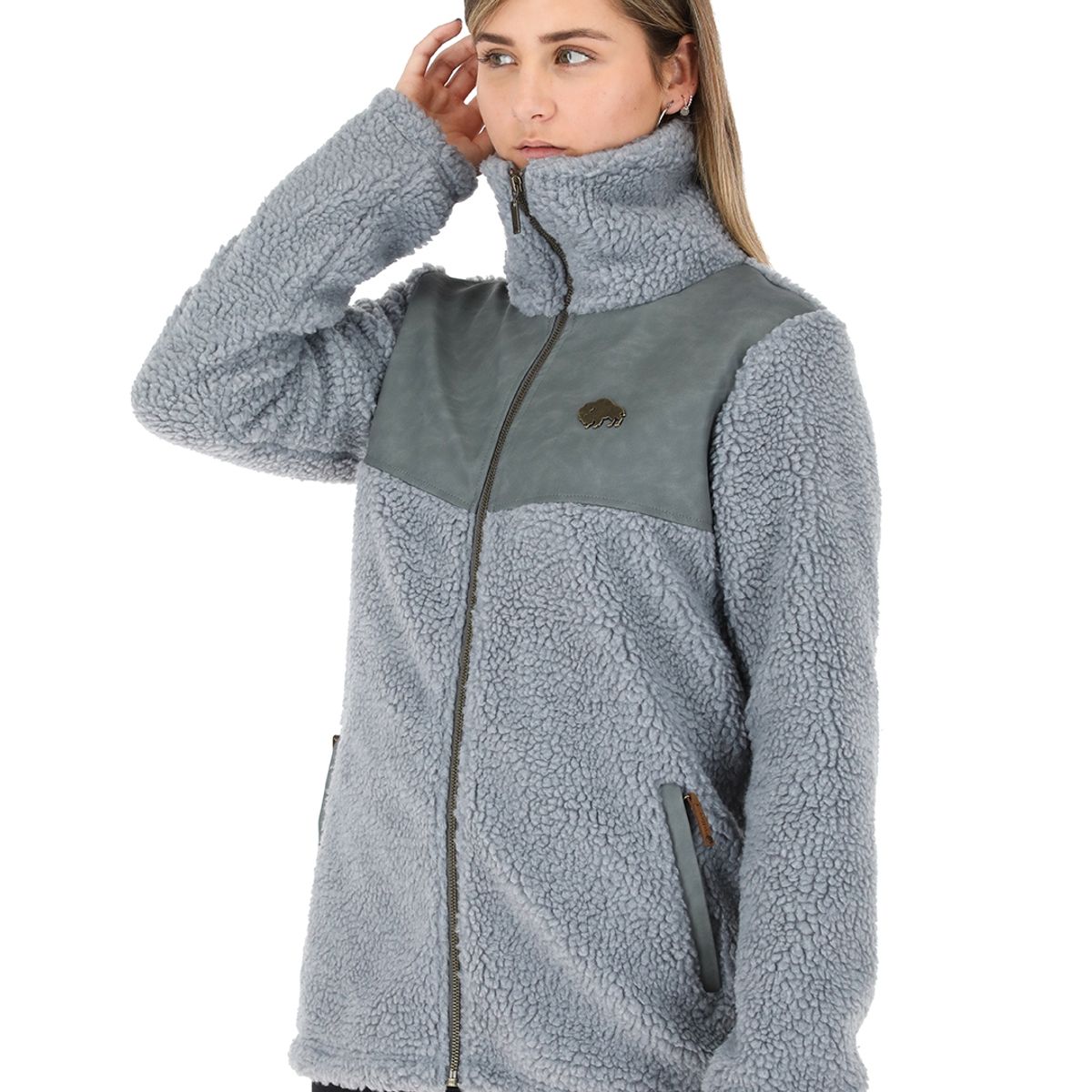 BUFFALO CHILE - Chaqueta Terrain Gris Perla Mujer