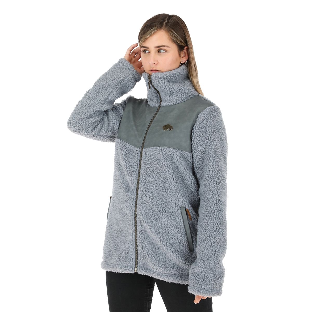 BUFFALO CHILE - Chaqueta Terrain Gris Perla Mujer