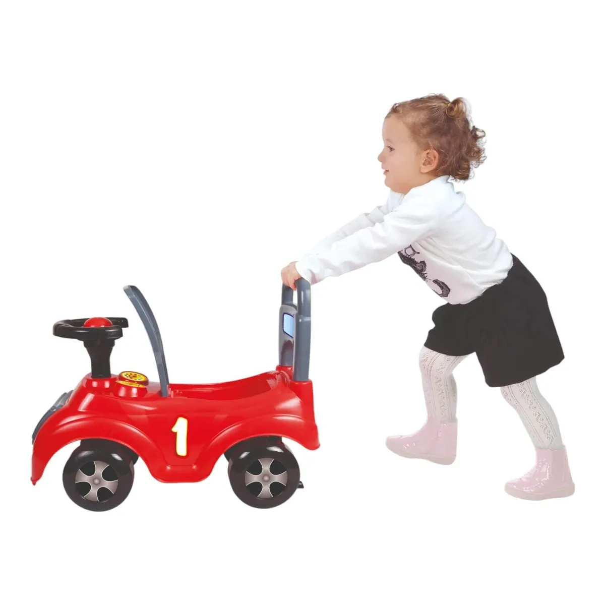 DOLU - Correpasillo Andador Rojo Para Niños 48x21x37 Cms Dolu