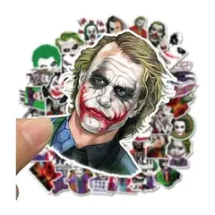 GARSIL - 50 Stickers The Joker - Etiquetas Autoadhesivas