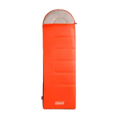 COLEMAN - Saco de Dormir Breeze Hood Rojo 12C°