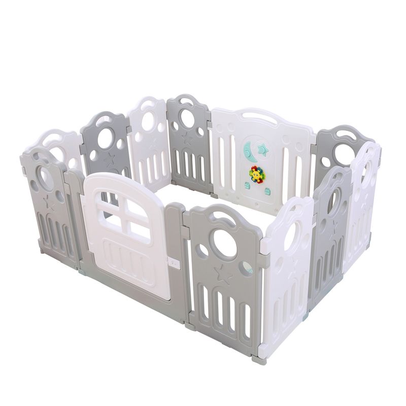 BEBECO - Corral Bebe 102 Gris Musical 153x116 cms marca Bebeco