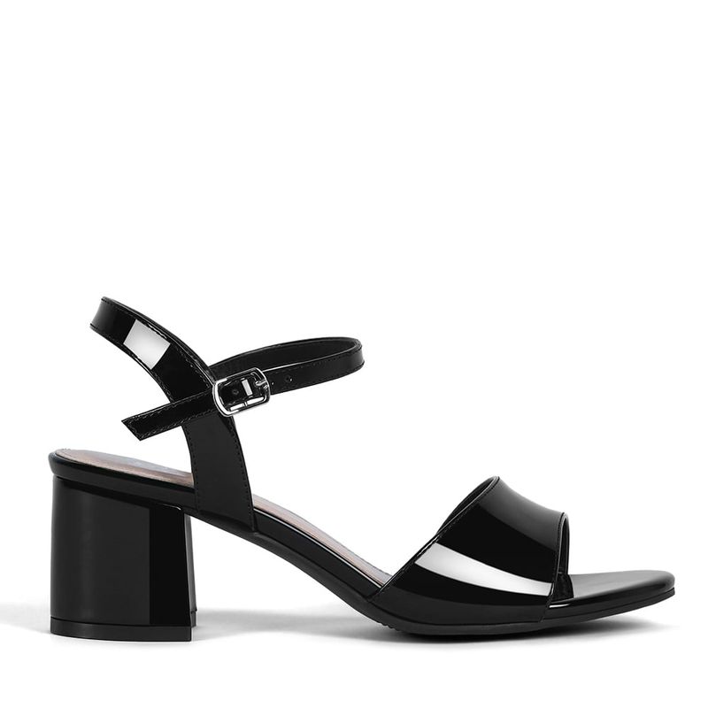 WEIDE - Sandalia Casual Taco Negra Mujer Weide GH64