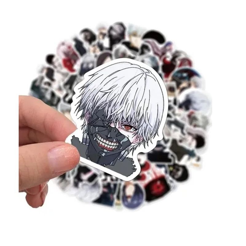 GARSIL - 50 Stickers De Tokyo Ghoul - Etiquetas Autoadhesivas