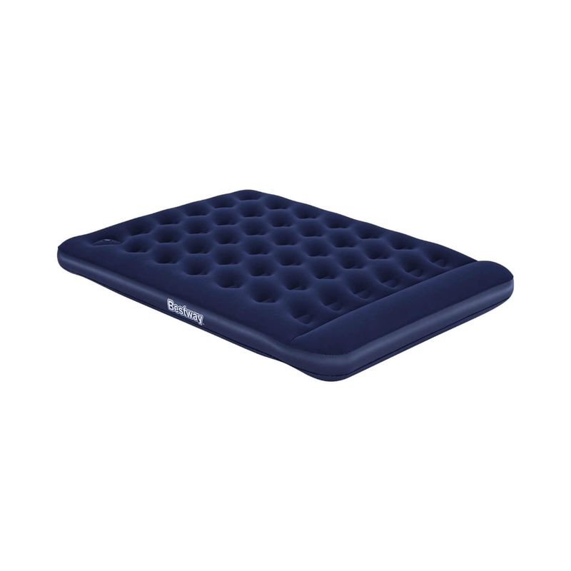 BESTWAY - Colchón Inflable Queen Inflador de Pie 203X152X28CM Bestway