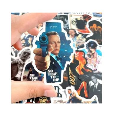 Imagen 2 del producto 50 Stickers James Bond 007 - Etiquetas Autoadhesivas