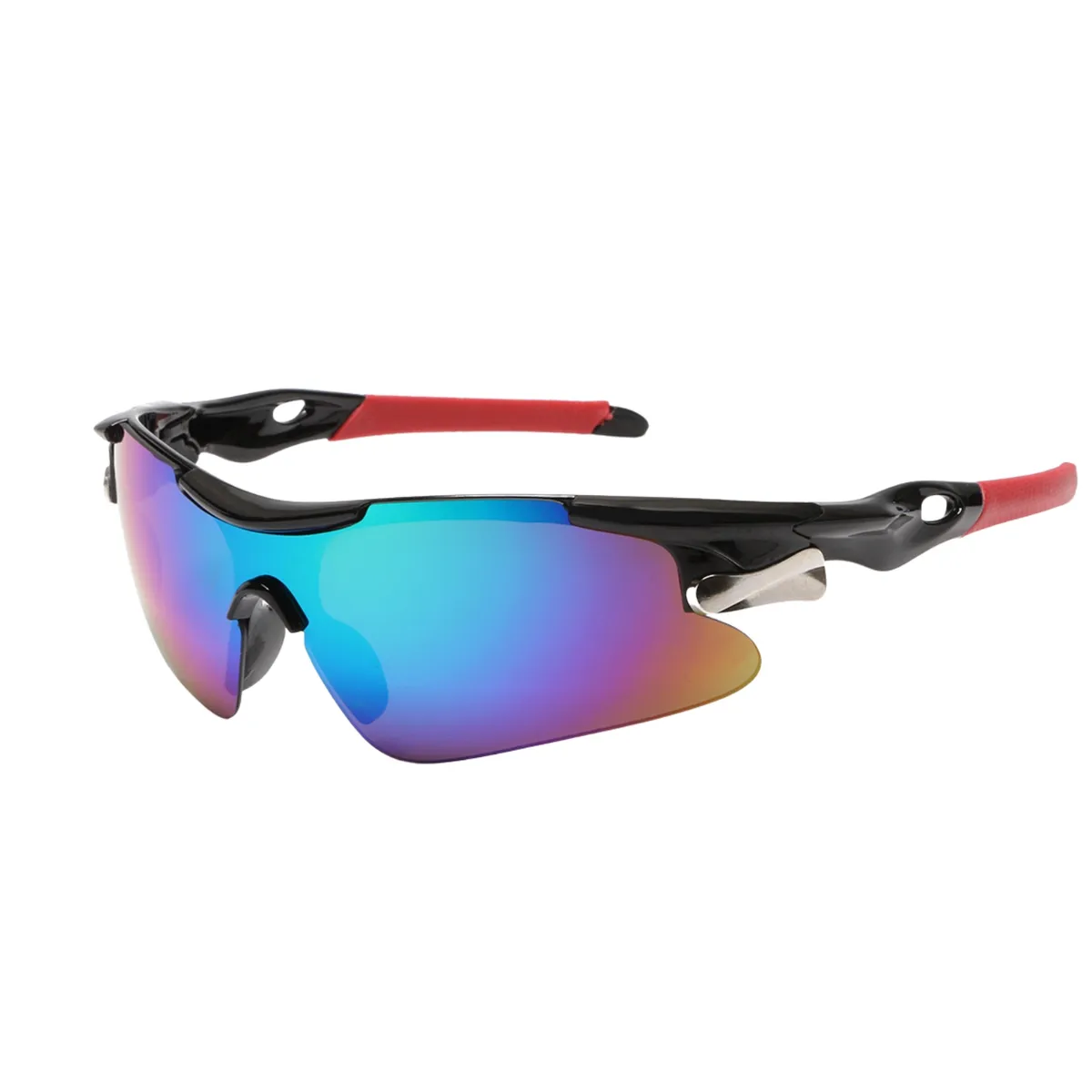 CRUSEC - Lentes Arcoiris Playa Deportivos Unisex Multicolor Degradado