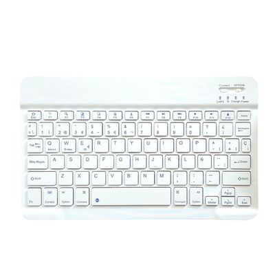 Imagen 2 del producto Funda Teclado Español Para iPad 9.7 (5 y 6) Con Ranura Lápiz - Celeste