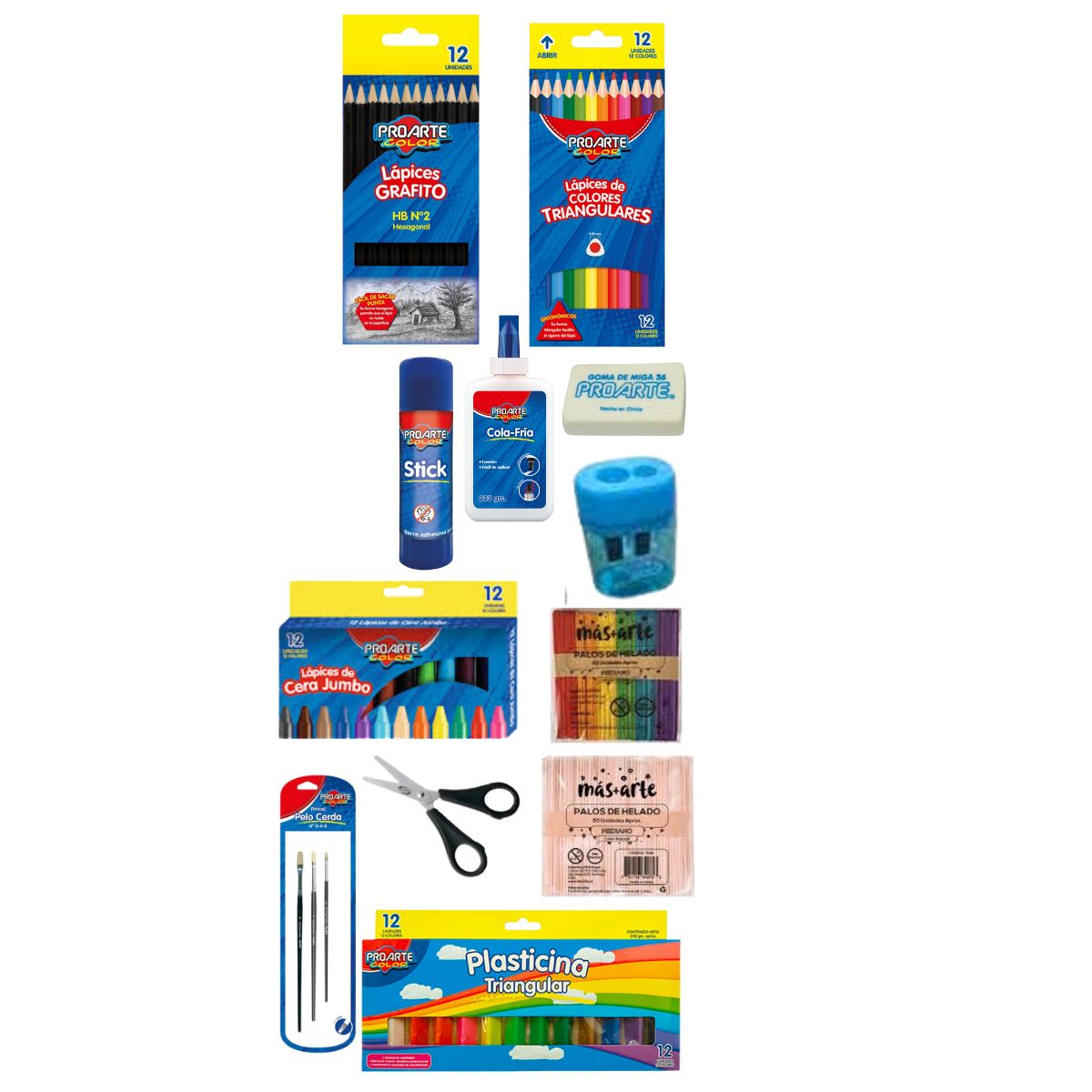 PROARTE - Pack Full Escolar Proarte