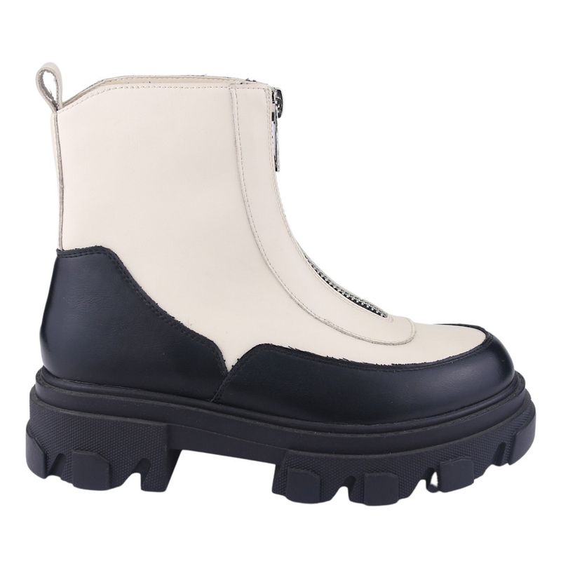 CHALADA - Botin Mujer Crema Casual Chalada Karl-3