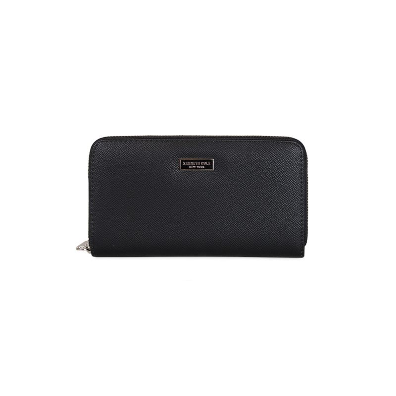KENNETH COLE - Billetera mujer Bessie negra KENNETH COLE