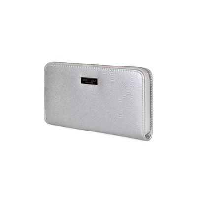 Imagen 2 del producto Billetera mujer Bessie plateada