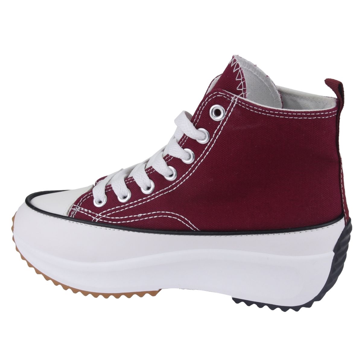 FUNWAY - Zapatillas Mujer Burdeo Moda Funway Biggerh-1