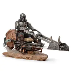 IRON STUDIOS - STAR WARS MANDALORIAN N SPEEDERBIKE DLX AS 1-10