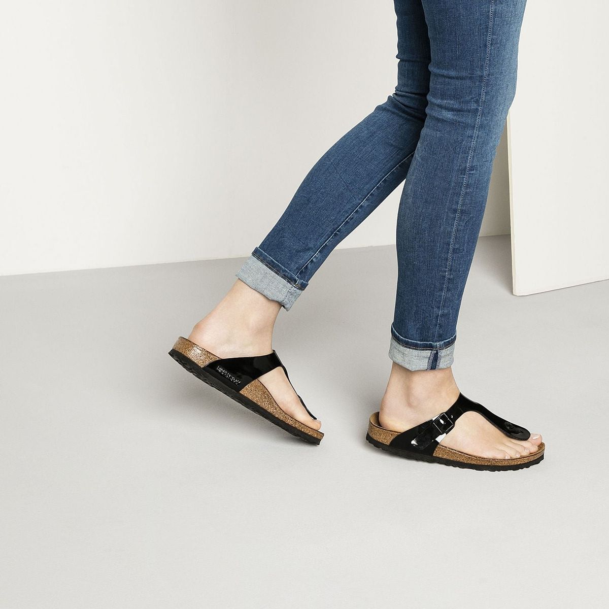 BIRKENSTOCK - Sandalias Gizeh Negro Birkenstock