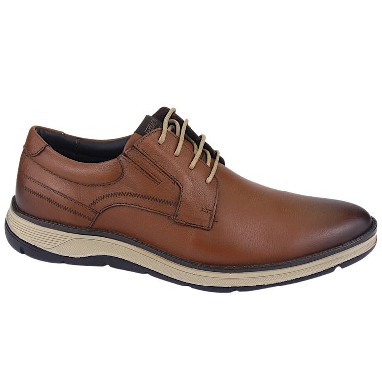 Zapato Hombre Cuero Cafe 5540