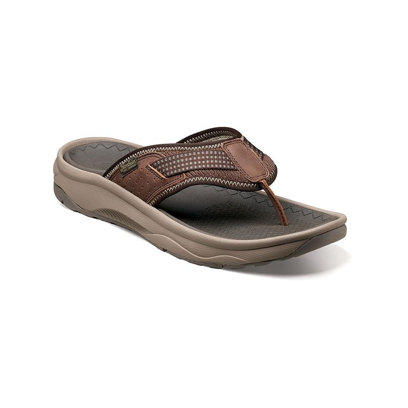 FLORSHEIM - Sandalias Tread Lite Thong Sandal Café