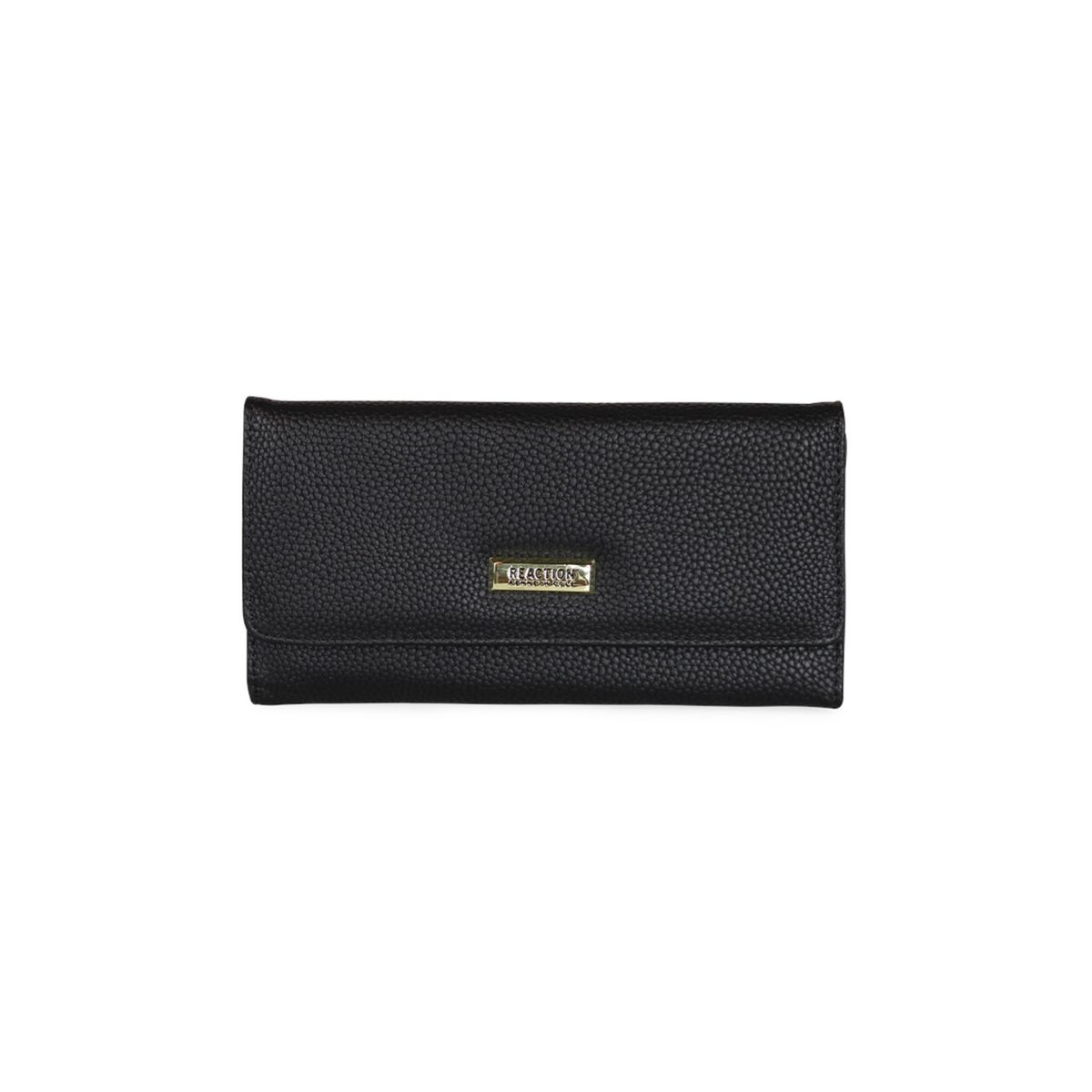 KENNETH COLE - Billetera mujer Fidelia negra KENNETH COLE