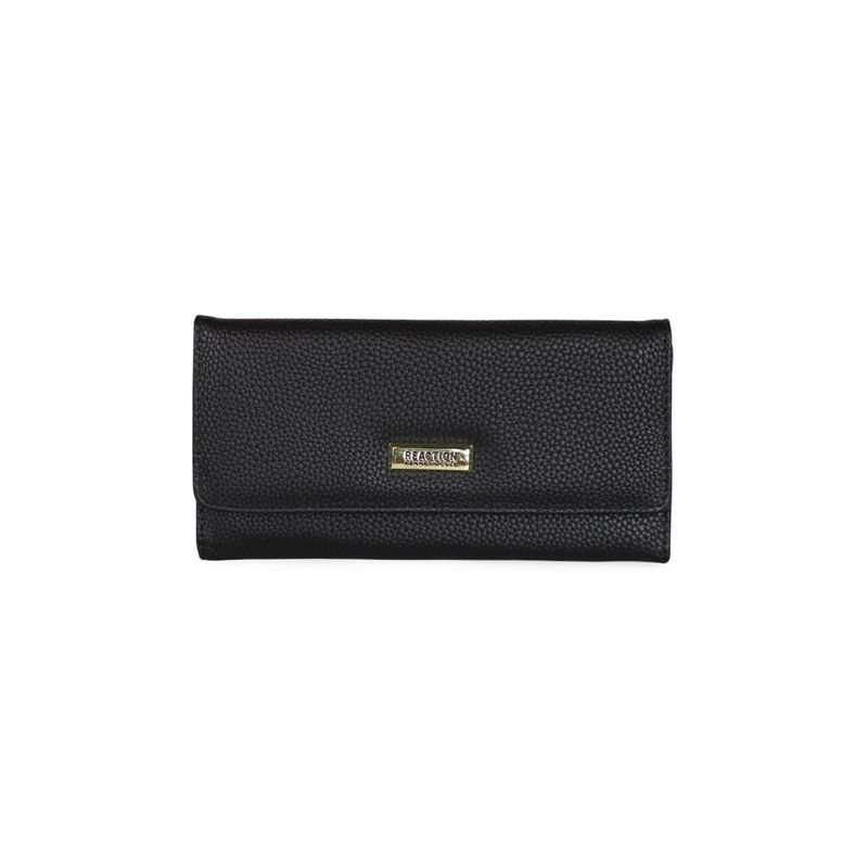 KENNETH COLE - Billetera mujer Fidelia negra KENNETH COLE