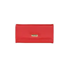 KENNETH COLE - Billetera mujer Fidelia roja