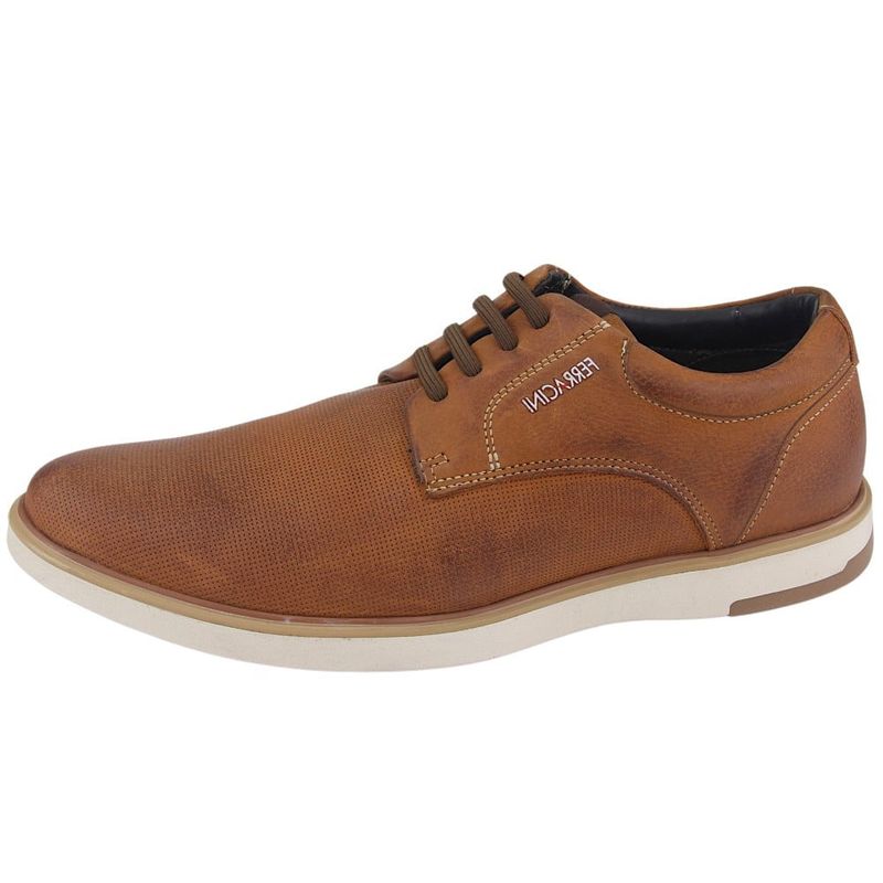 FERRACINI - Zapato Hombre Cuero Camel Ferracini 3025