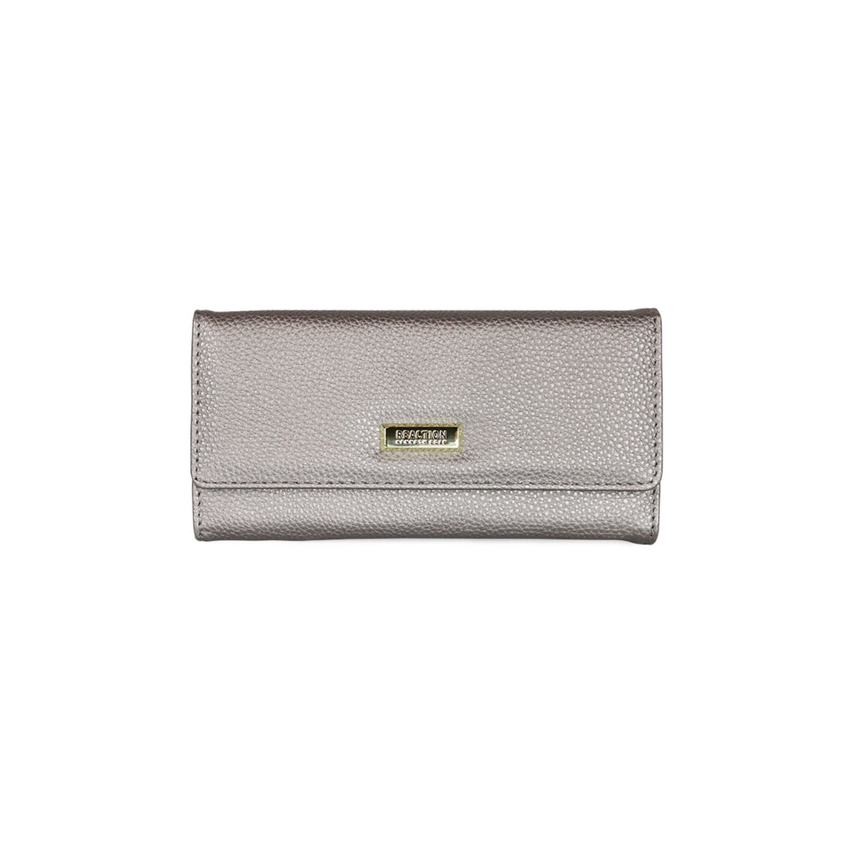 KENNETH COLE - Billetera mujer Fidelia gris KENNETH COLE