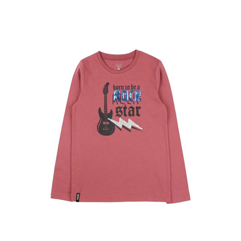 FICCUS - Polera junior niño lentejuelas day to day 751