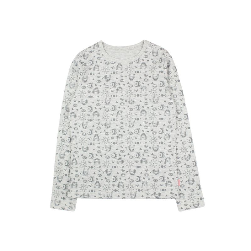 FICCUS - Polera junior niña estampada day to day 761