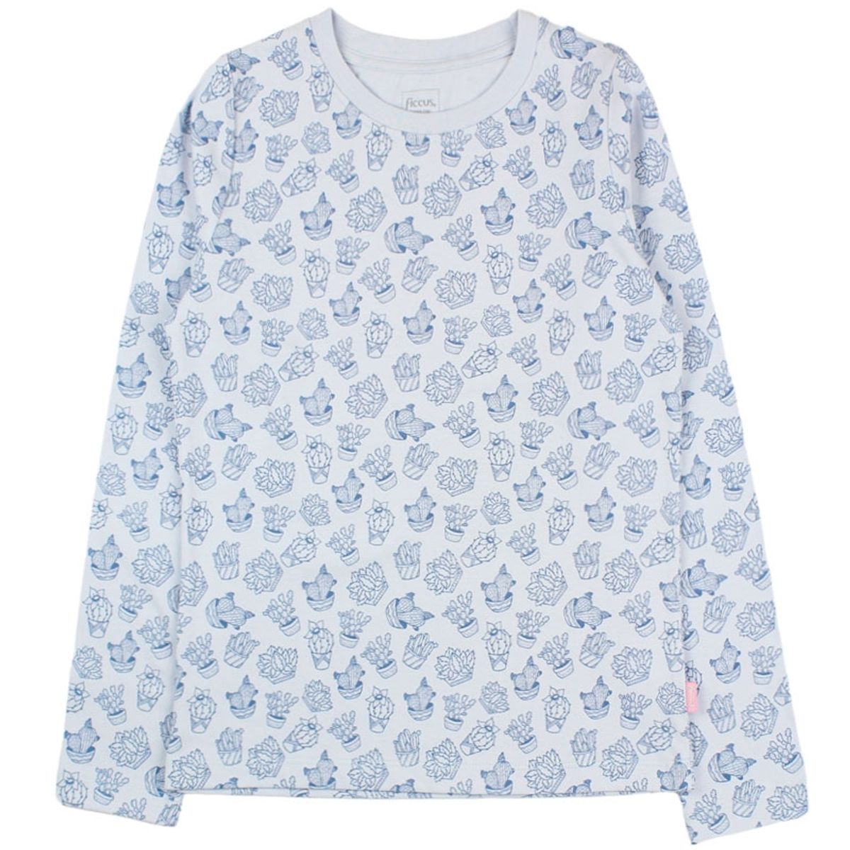 FICCUS - Polera junior niña estampada day to day 761