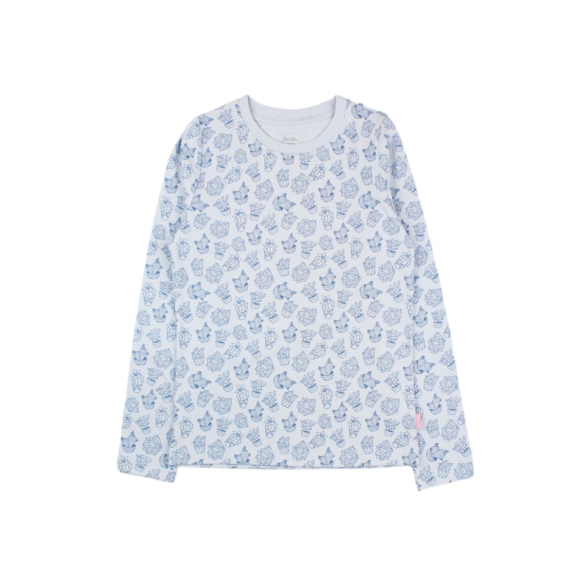 FICCUS - Polera junior niña estampada day to day 761