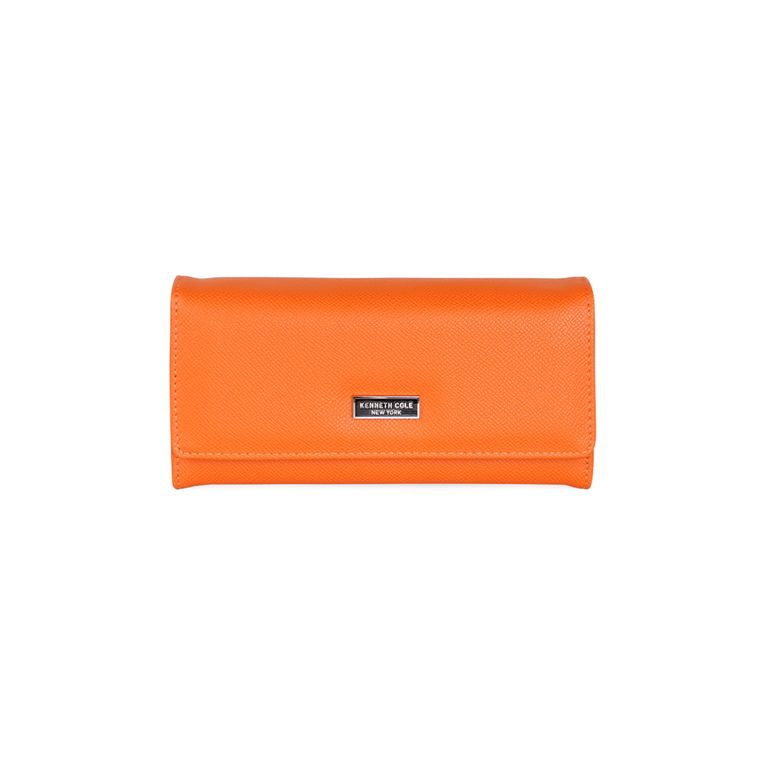 Billetera mujer Flap-Bessie orange Naranjo TALLA UNICA