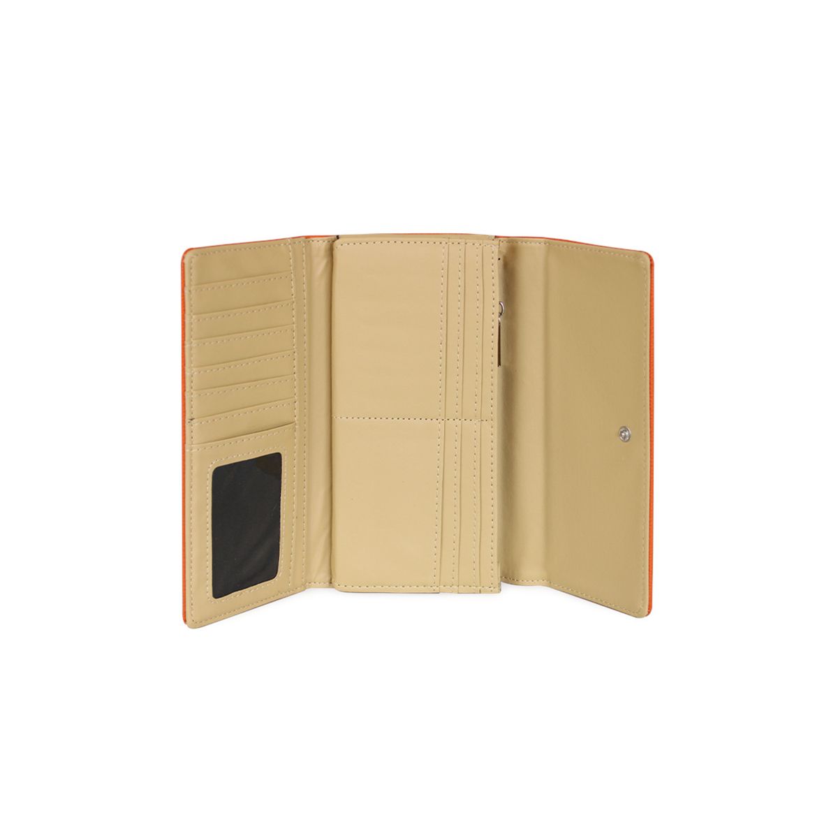 KENNETH COLE - Billetera mujer Flap-Bessie orange KENNETH COLE