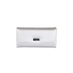 KENNETH COLE - Billetera mujer Flap-Bessie gris