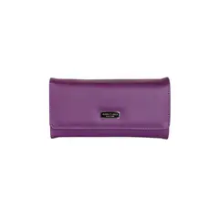 KENNETH COLE - Billetera mujer Flap-Bessie morada