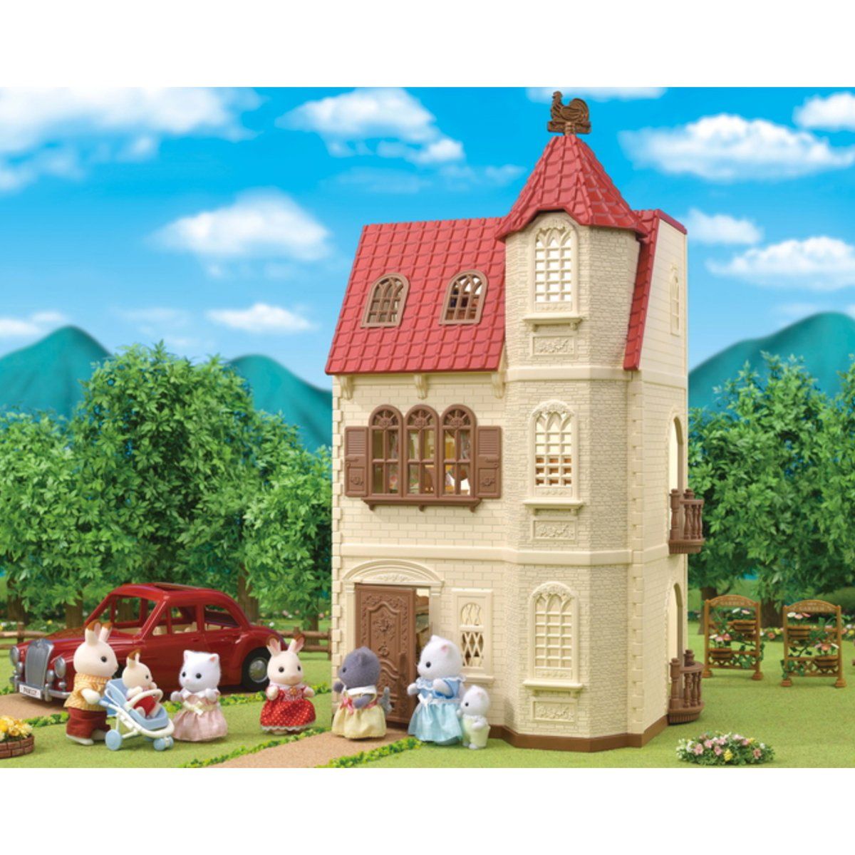 SYLVANIAN FAMILIES - Casa de la Torre Sylvanian Families 3 Pisos