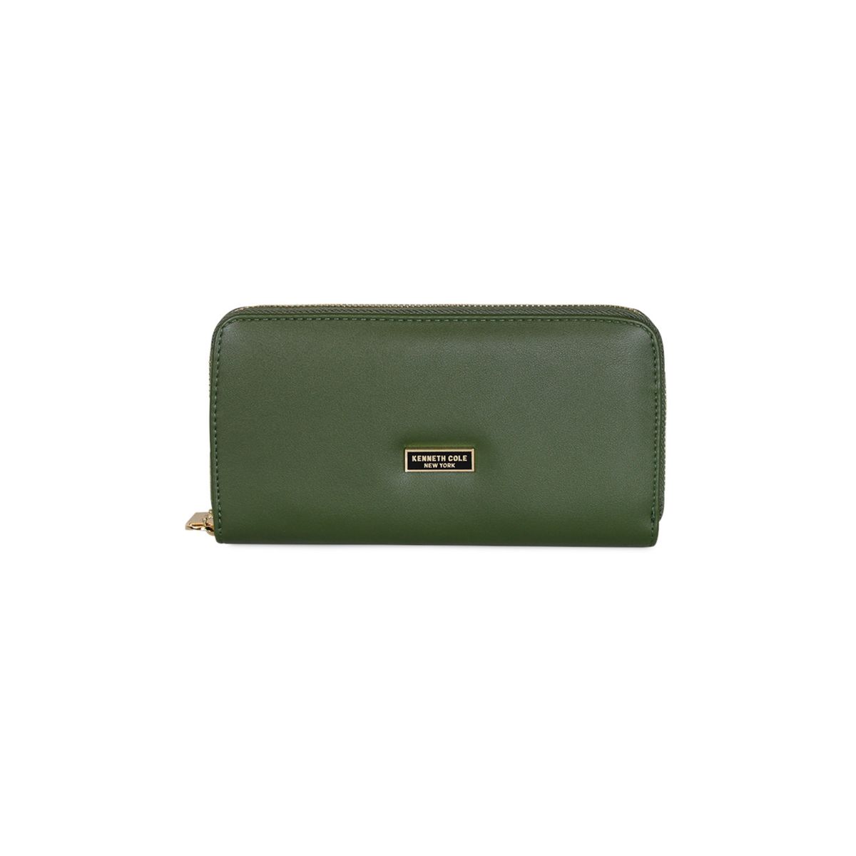 KENNETH COLE - Billetera mujer Goldy verde KENNETH COLE