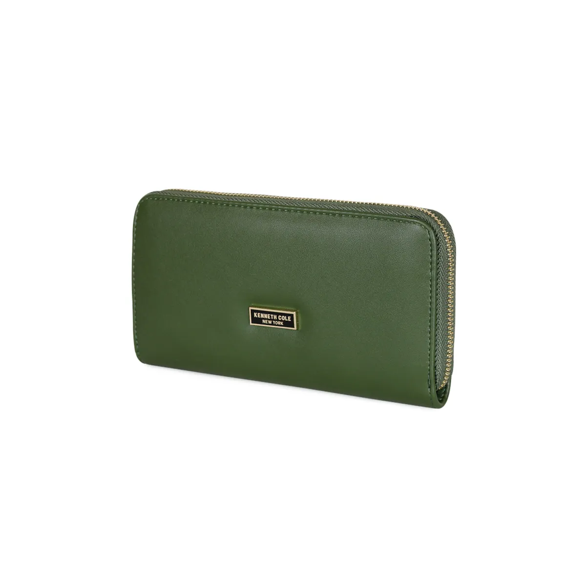 KENNETH COLE - Billetera mujer Goldy verde KENNETH COLE