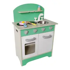 GAME POWER - Cocina De Madera Verde 45x26x64,5 Cms Gamepower