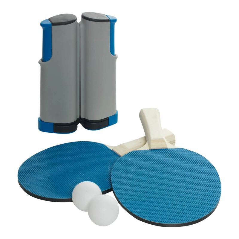 GAME POWER - Set De Tennis Red Portatil + 2 Paletas + 2 Pelotas GamePower