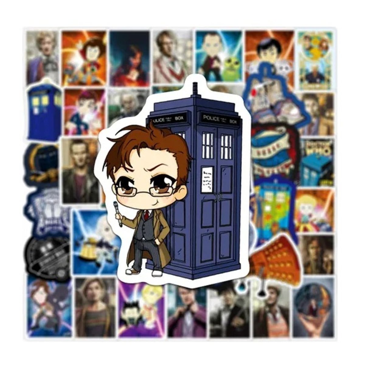 50 Stickers Doctor who -Etiquetas Autoadhesivas, marca GARSIL - Foto Principal