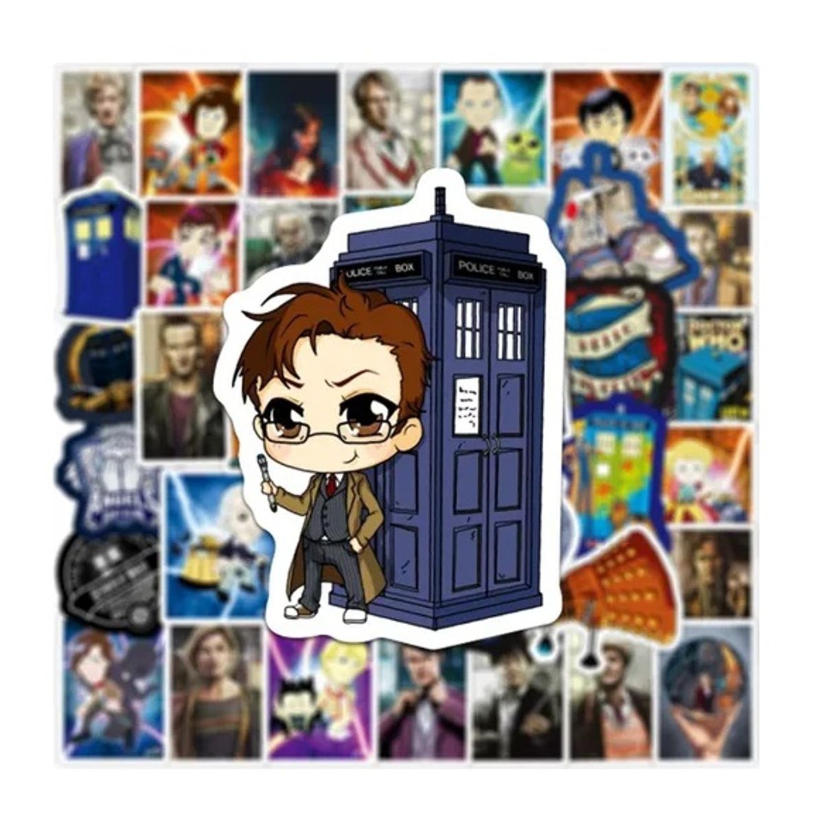 50 Stickers Doctor who -Etiquetas Autoadhesivas, marca GARSIL - Foto Principal