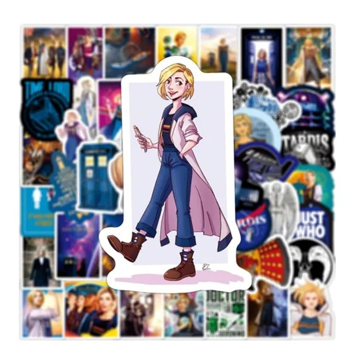 50 Stickers Doctor who -Etiquetas Autoadhesivas, marca GARSIL - Foto 2