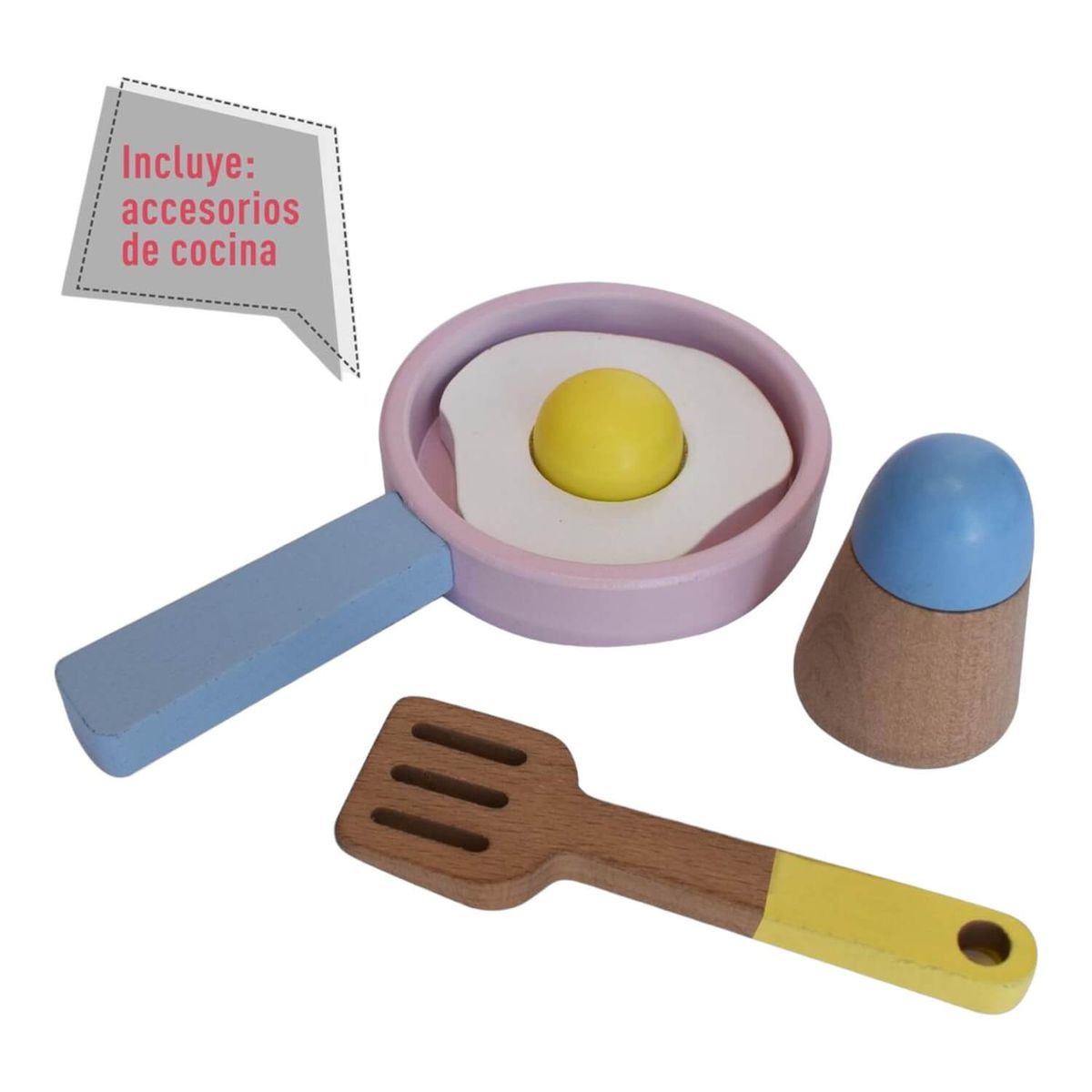 GAME POWER - Cocina De Madera Celeste 45x26x64,5 Cms Gamepower