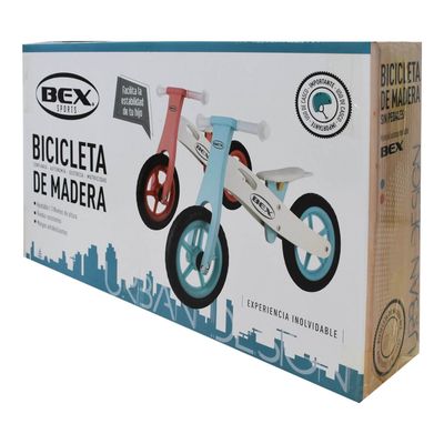 Imagen 2 del producto Bicicleta de Equilibrio de madera Rosa -