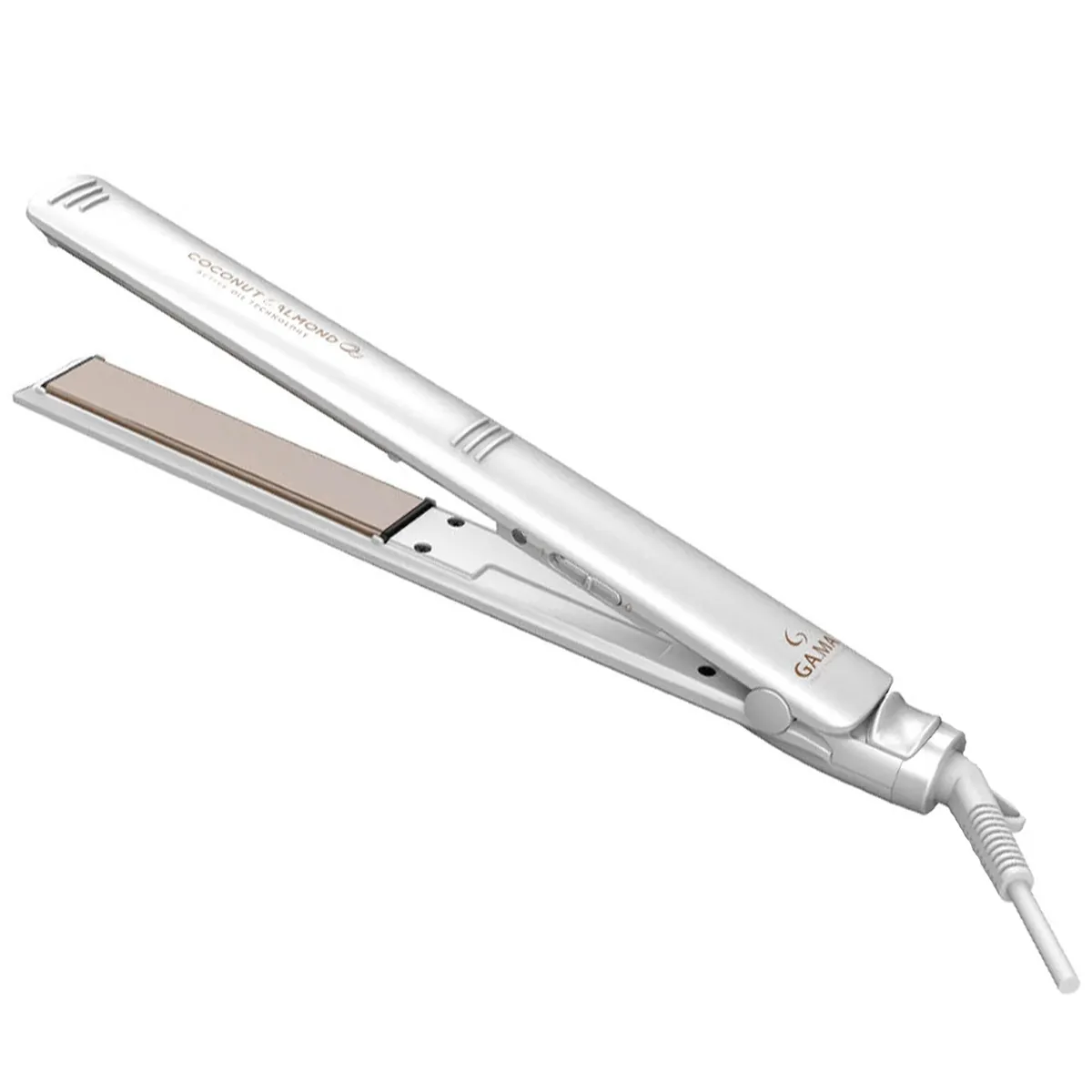 GAMA - Plancha Alisadora Elegance Gama  Coconut  Almond Ceramic Ion