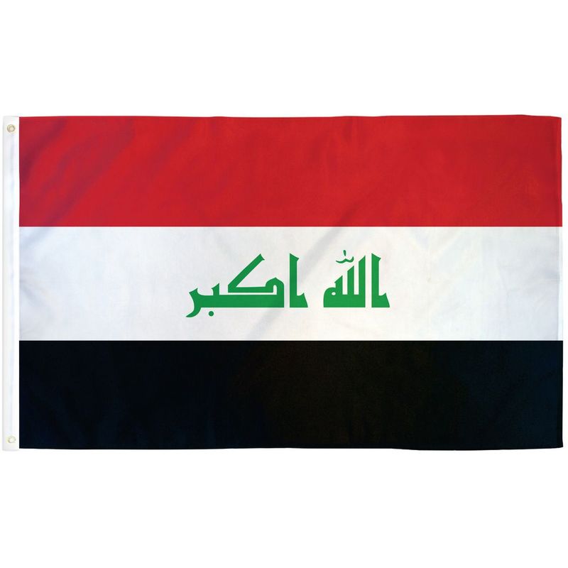 GENERICO - Bandera de Irak  de 150cm x 90cm