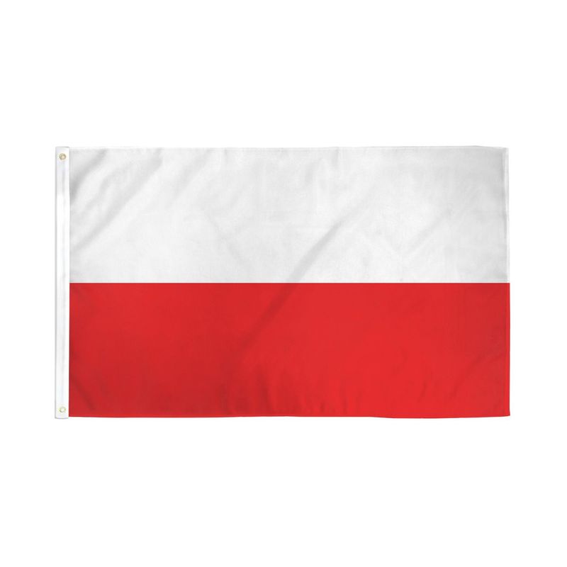 GENERICO - Bandera de Polonia de 150cm x 90cm